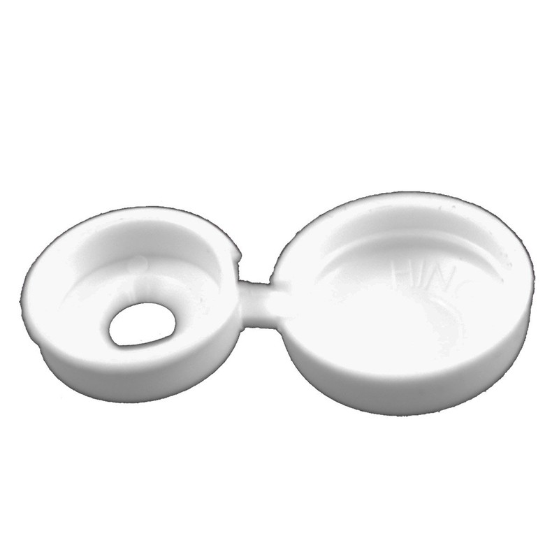 Weatherables Screw Covers – White Screw Cap Pack for Hiding