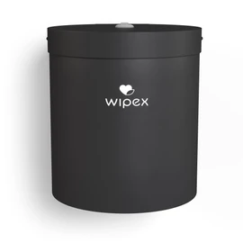 Wipex Black Wet Wipe Wall Dispenser: Durable Steel & Premium Silicone Port, Easy to Mount Wall Dispenser for Gym Wipes - Fits Sanitizing Refill Rolls, Perfect for Schools, Fitness, & Public Facilities