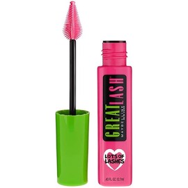 Maybelline Great Lash Lots of Lashes Washable Mascara, Brownish Black 0.43 oz (Pack of 2)