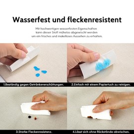 Cirzone Outdoor Cushion Covers, Pack of 4, 45 x 45 cm, Decorative Outdoor Cushions, Waterproof, Graphic Spring Flower Pattern Cushion Covers, for Sofa Cushions, Garden, Outdoor