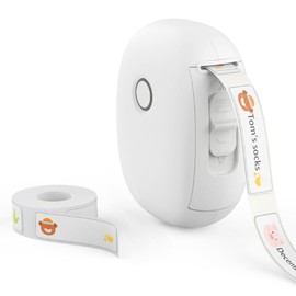 Sarini HD Mini Label Printer Pocket Bluetooth Wireless Printer Convenient Sticker Printer Small And Practical Office Assistant