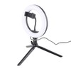 UN‑206 3‑Color 20cm Ring Light LED Tripod Stand Arc Fill