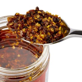 Chile Crunch - A Crunchy All Natural Spicy Condiment (Mild) - 1 Jar