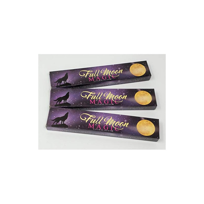 3 X Full Moon Magic New Moon Incense Sticks with