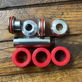 Cutomcut 5452233 5139966 Polaris RZR 900 1000 Upper A Arm Bushing  and  Shaft Rebuild Kit