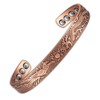 Pure Copper Bracelet Clan Style Opening Red Copper Bracelet Adjustable,