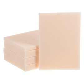 QUARKZMAN Pack of 8 Sanding Sponge 4 x 2-3/4 Inch Sanding Sponge Pad 2000 Grit Hand Sanding Sponge Sheet Wet Dry Sandpaper for Model Drywall, Beige