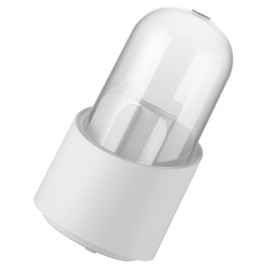 Baluue Rotatable Makeup Brush Holder Lid Portable Storage Organizer for Cosmetics Pens and Items Desktop Makeup Container for Home Office and School Use