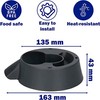 FLAVOR PLUS Cup Base/Blade Base Compatible with THERMOMIX TM31. Fixed