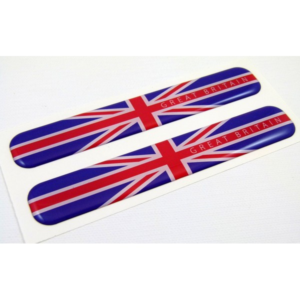 Great Britain England Flag Domed Decal Emblem Resin car Stickers