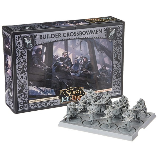 CMON A Song of Ice and Fire Tabletop Miniatures Game Builder Crossbowmen Unit Box - Deadly Marksmen of Westeros! Strategy Game for Adults, Ages 14+, 2+ Players, 45-60 Minute Playtime, Made