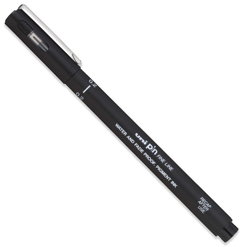 uni-ball PIN Fineliners | Black Fine Tipped Writing Pens |