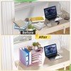 File Organizer for Desk, 6 Tier Desk Organizer Paper Tray