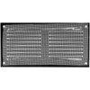 Vent Systems 20x10cm Air Vent Covers - Black - Metal