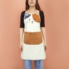 balvi Kitty Calico Apron with Front Pocket Polyester