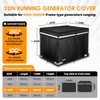 GUYISS Generator Covers While Running, 32x24x24 inch Generator Cover, 900D+210D