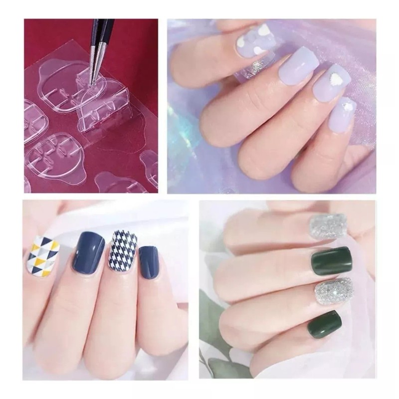 Dolores Jelly Pegamento Uñas Postiza Sticker Decoracion Producto Kit