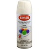 Krylon K05355507 ColorMaster Paint + Primer, Gloss, Dover White, 12