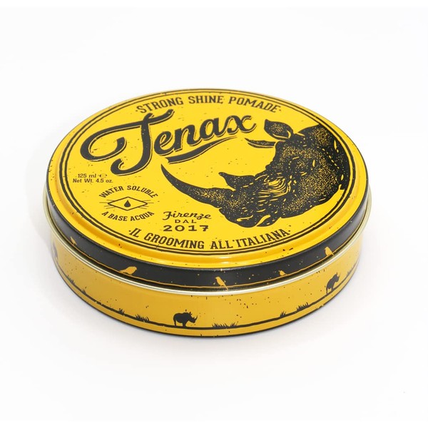 Tenax Water Soluble Pomade, Strong Hold with Clean Shine, 4.5 oz