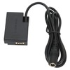 DRE18 DC Coupler Dummy Battery with Power Adapter for EOS