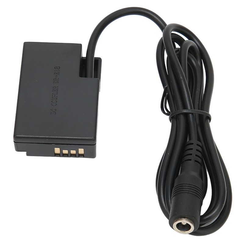 DRE18 DC Coupler Dummy Battery with Power Adapter for EOS