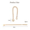 SanKristo Curtain Tiebacks 4 pcs, No Punching Adjustable Length with