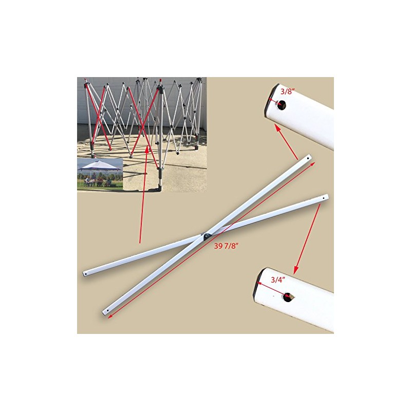 Coleman 12x12 Instant Eaved Shelter Canopy Gazebo 39 7/8" Side