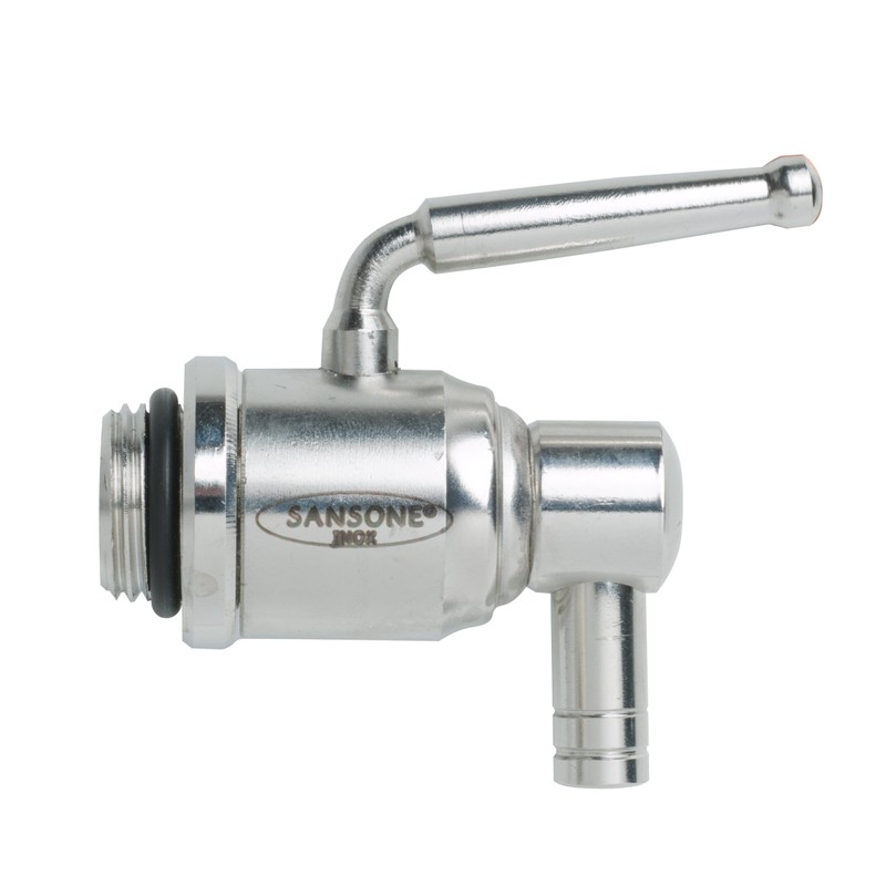 Sansone Stainless Steel Water Dispenser Container with Spigot, 1.32 Gallon,