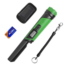DR.ÖTEK Metal Detector Pinpointer, IP68 Fully Waterproof Handheld Pin Pointer with LCD Screen, Innovative Interference Cancellation Function, Higher Sensitivity, 3 Modes, Great for Gold, Coins, Green