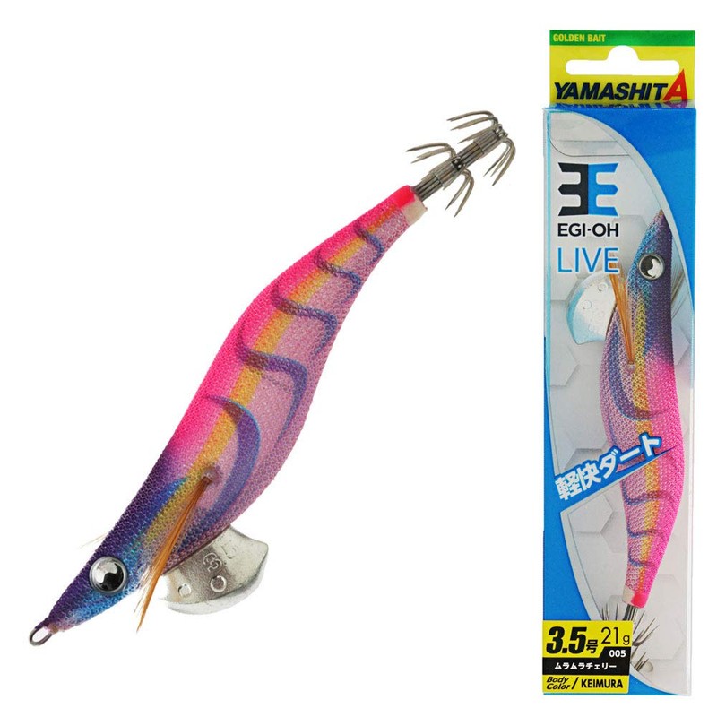 Yamashita Egi 603972 Egi-Oh LIVE Lure, Size No. 3.5, 0.7