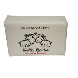 Beekman 1802 Hello Goatie Goat Milk Soap Baby Fragrance Free Organic 3.5oz 100 g