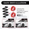2PCS Front-Rear Coil Spring Spacer for 1.45''-1.65'' Spring Spacing,Heavy-Duty Coil
