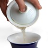 Gaiwan Chinese 6oz Sancai Terrine Tray Cup Tea Set Bowl