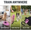 2Pcs Pink Dog Clicker for Training Easy to Use with