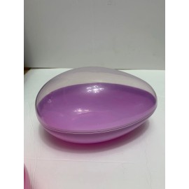 New Jumbo Large Purple Fillable Plastic Egg 5” W x 7.5” L x 5” D Big in Diameter