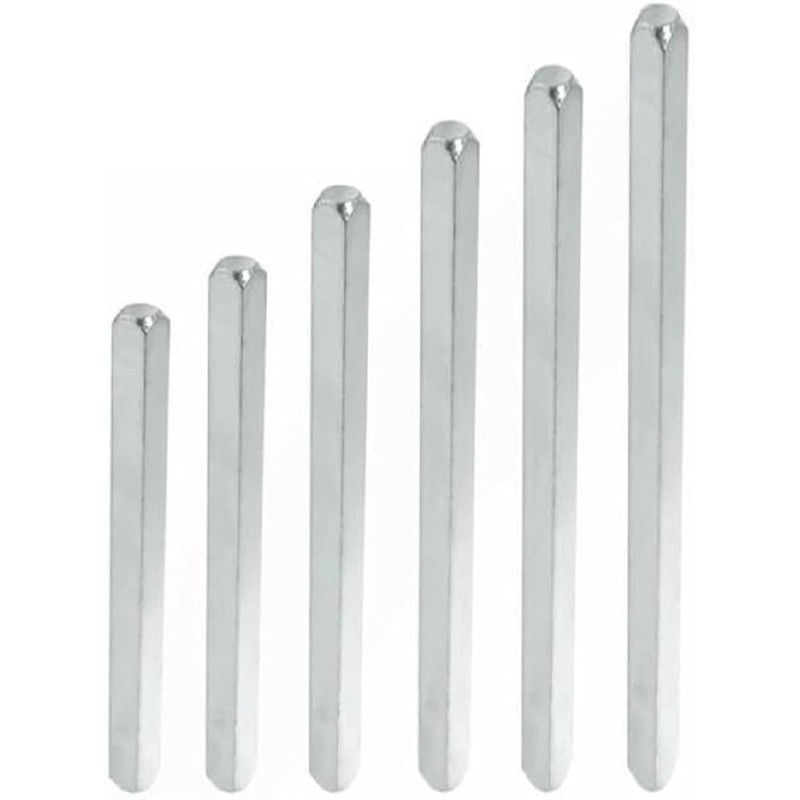 8mm Solid Steel Spindle Bar for Door UPVC Windows Size
