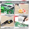 Soldering Iron Kit, 100W Soldering Gun with LED Digital Display,