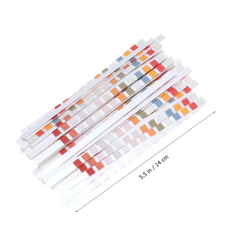 MERRYHAPY Aquarium Ph Paper 50pcs 14-in-1 Water Test Strips Ph