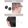 OPUGIT Silicone Eyeglasses Temple Grips Retainer, Upgraded Mini Round Eyewear