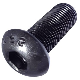 1/4-20 x 3/4" Button Head Socket Cap Screws Kit Hardware Black Oxide Alloy Steel Pack of 50 Fastener Set LS02379F