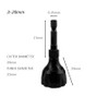 GUDINGHENG Deburring Drill Bit Tool, Threaded Round-Corner Deburring and Chamfering