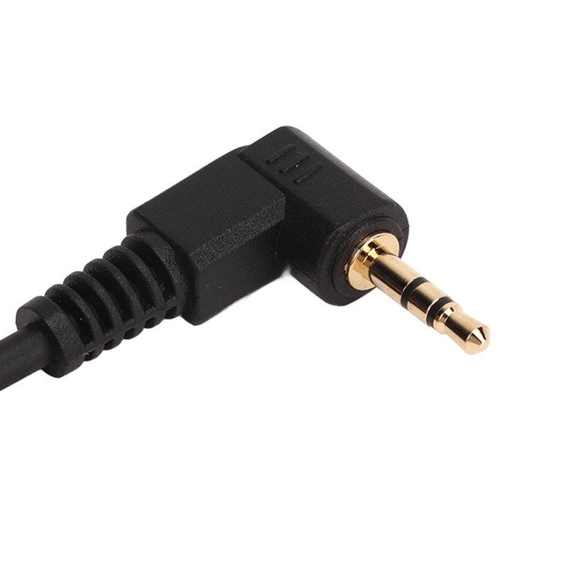 Flexible Flash Sync Cable 2.5mm Male to Male Coiled Cord