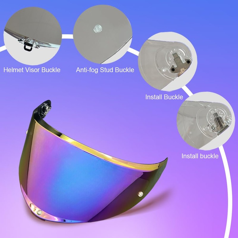 BSTOP K6 Shield Visor for AGV K6 K6S Face Shield