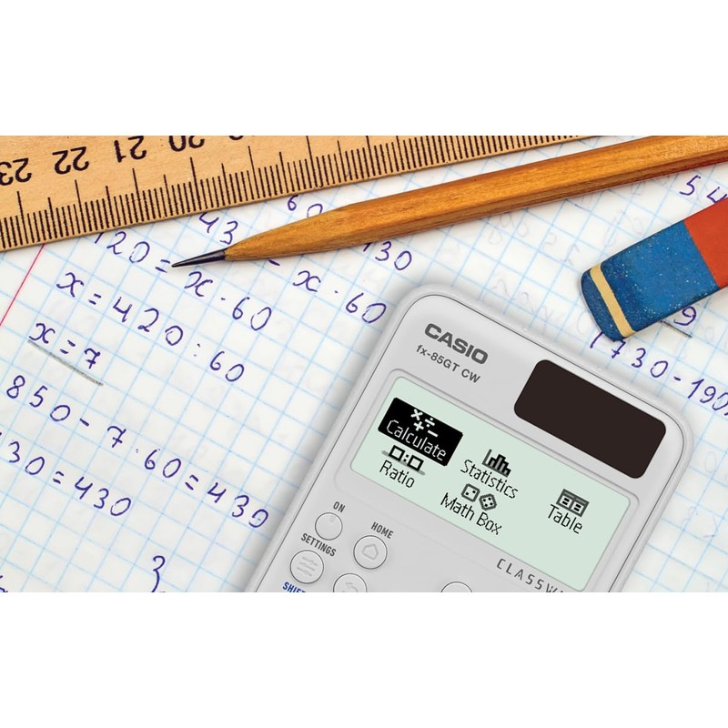 Casio FX-85GTCW White Scientific Calculator