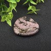 Rhodochrositherz, Naturstein, polierter Kristall mit Energieeigenschaften, polierter Herz, Stein, Sorge,