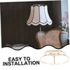 WHAMVOX Metal Lampshade Frames DIY Table Lampshade Frames Stable Lampshade