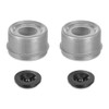 Rockwell American Posi-Lube Grease Cap Set - Fits Most 5,200