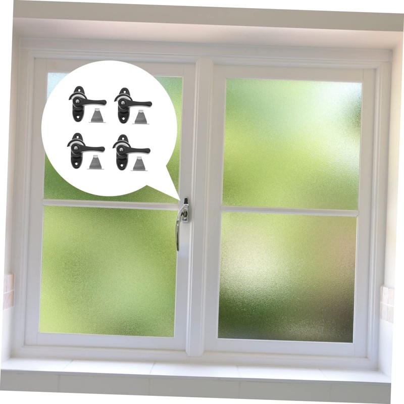 COHEALI 4 Sets Sliding Window Locks Theft Cam Sash Locks