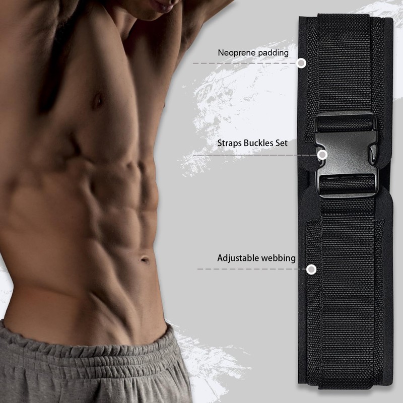 SYIGICE Weight Training Belt, Adjustable Weightlifting Support Belt