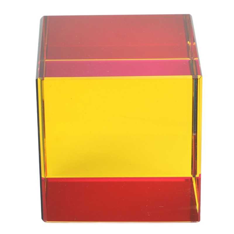 Color Cube Optical 6 Sides Cube Optical Cube Prism for